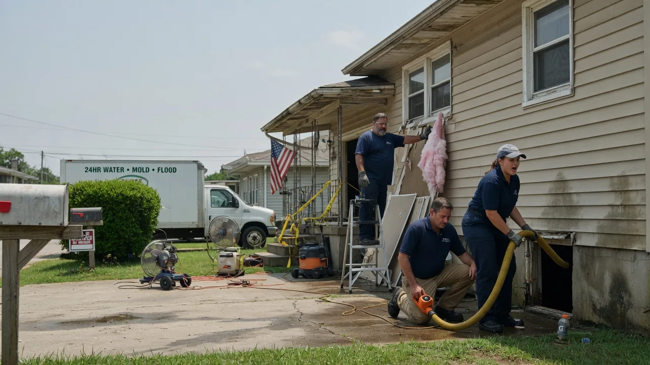 Water Damage Repair in Newalla, OK near me